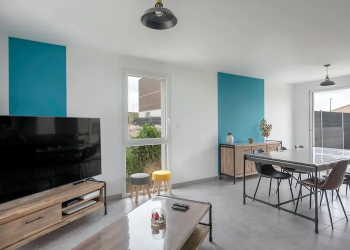 בית נופש Maison Moderne Pour 7 Personnes A *