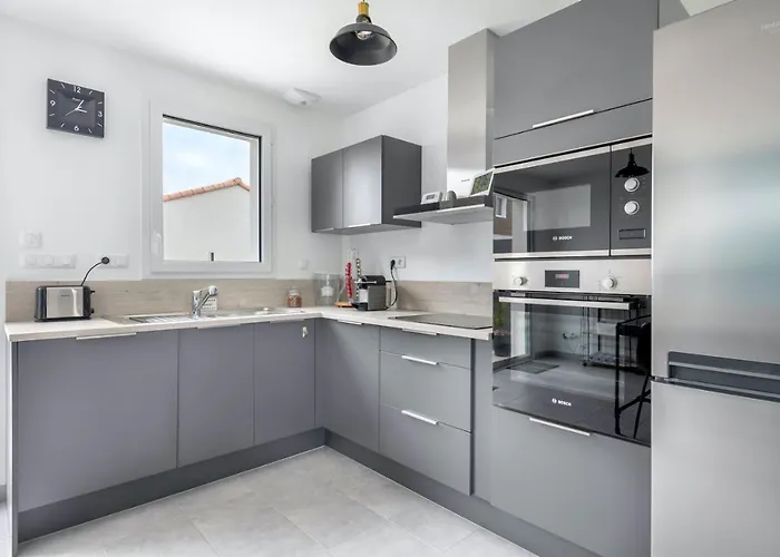 Maison Moderne Pour 7 Personnes A בית נופש סנט-מישל-שף-שף