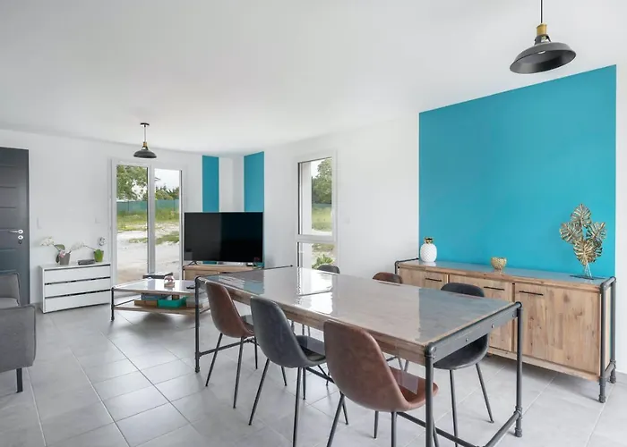 Maison Moderne Pour 7 Personnes A בית נופש סנט-מישל-שף-שף